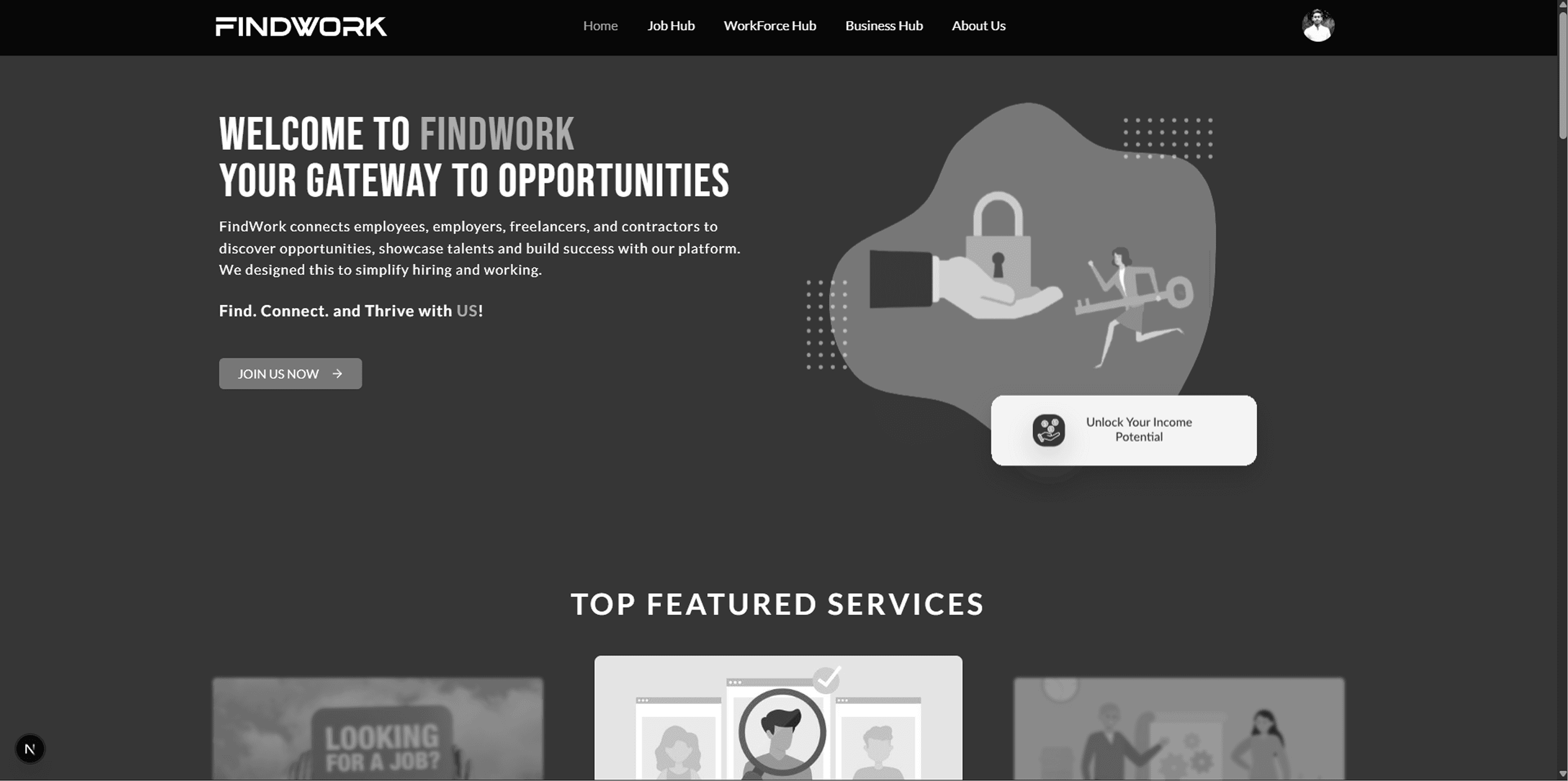 FINDWORK COMMUNITY CONNECT PLATFORM