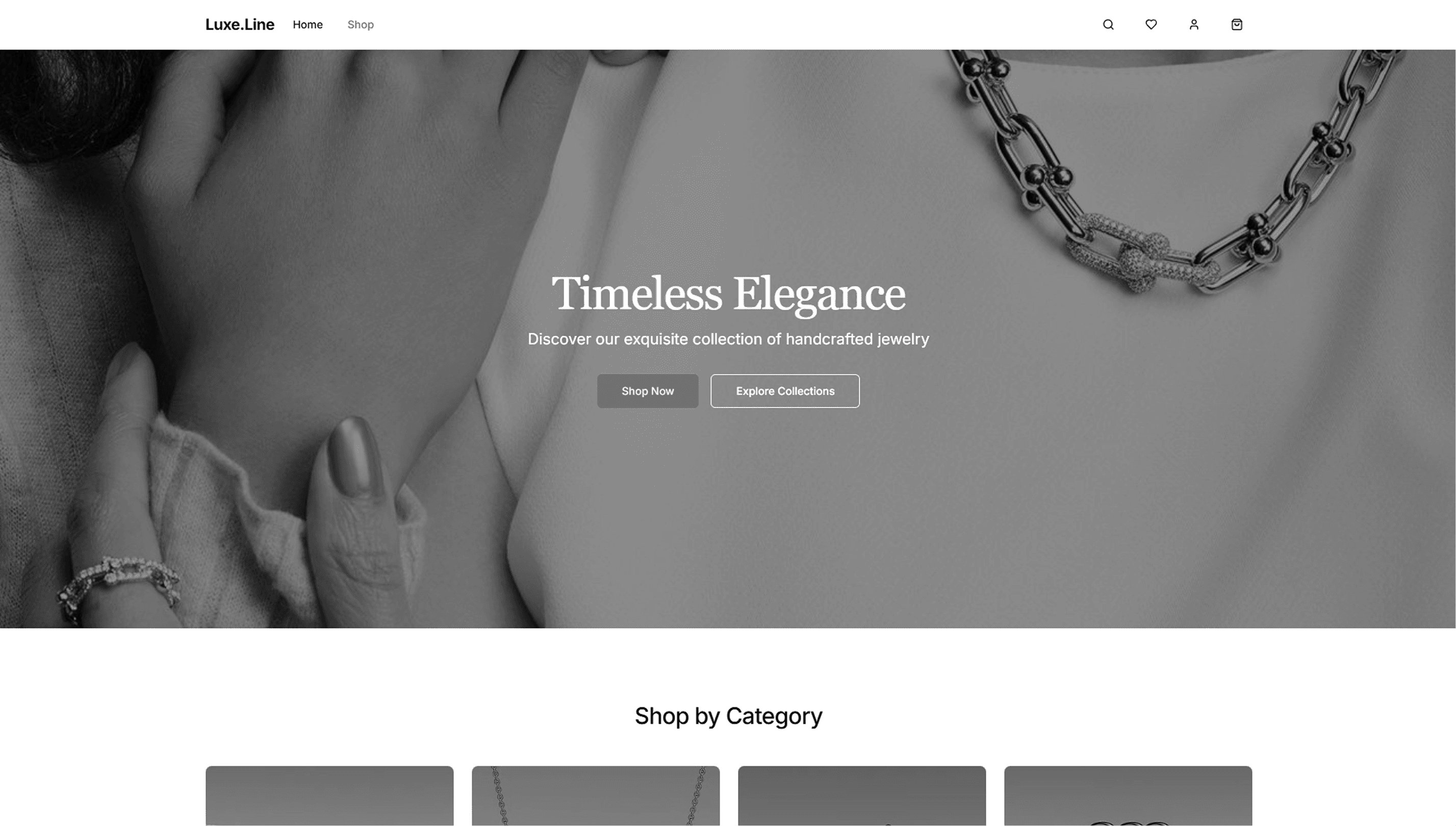 LEXLINE JEWELRY E-COMMERCE PLATFORM